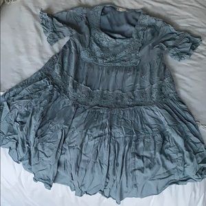 Altar’d State | Blue Lace Tunic